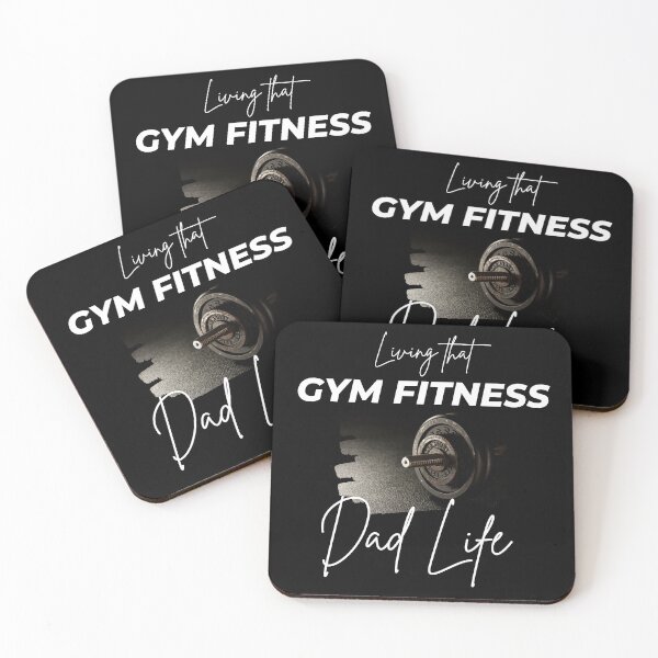 Item preview, Living that gym fitness Dad life designed and sold by Shambusiness.