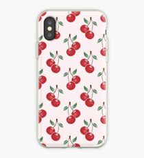 Cherry Pattern iPhone Case