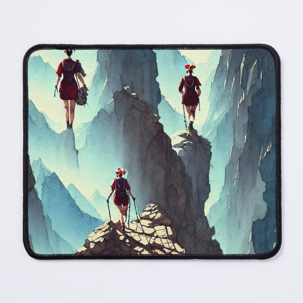 Item preview, Just a nurse who loves hiking 03 designed and sold by printiesart.