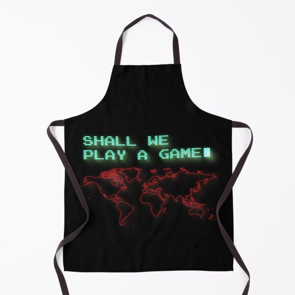Item preview, Shall we play a game designed and sold by Retro Type.