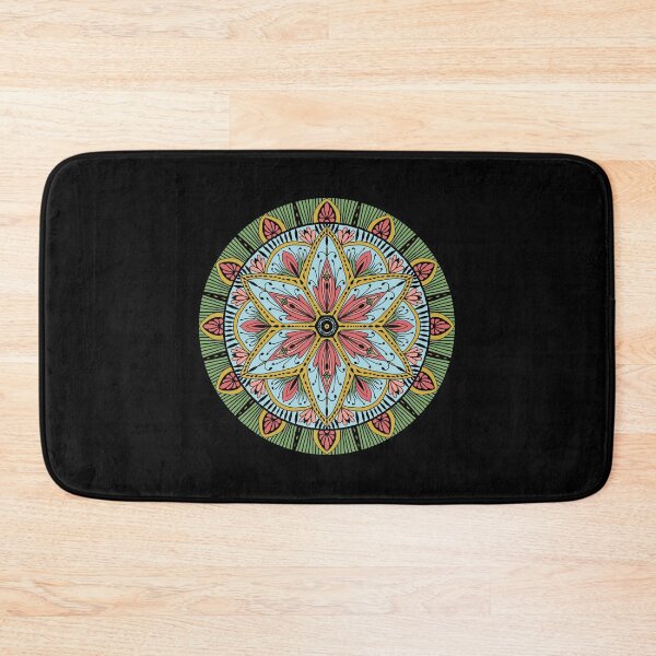 Item preview, Circular pattern in form of mandala for Henna, Mehndi, tattoo,flower pattern design, decoration. Decorative ornament in ethnic oriental style. Coloring book page. designed and sold by MokonoKokoro.