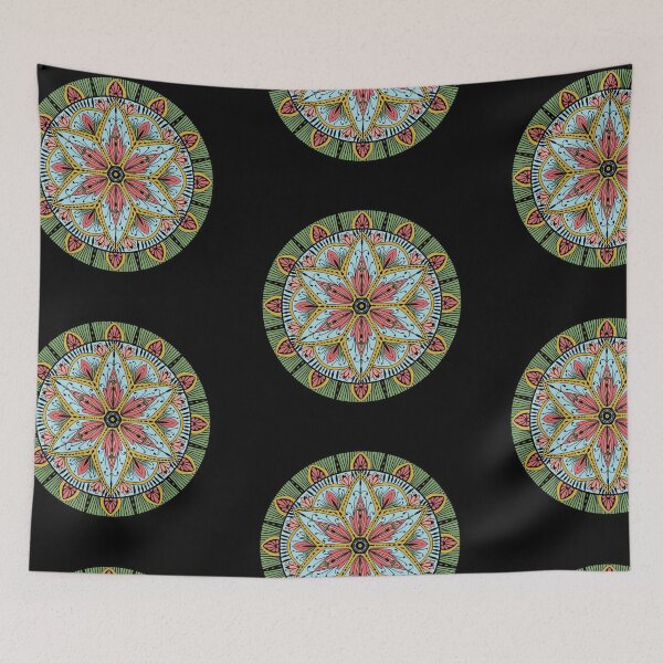 Item preview, Circular pattern in form of mandala for Henna, Mehndi, tattoo,flower pattern design, decoration. Decorative ornament in ethnic oriental style. Coloring book page. designed and sold by MokonoKokoro.