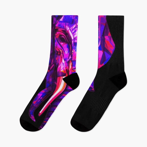 Item preview, Psychedelic Elephant Purple designed and sold by PopOptikal.