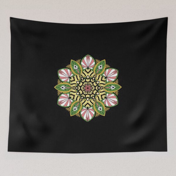 Item preview, Circular pattern in form of mandala for Henna, Mehndi, tattoo,flower pattern design, decoration. Decorative ornament in ethnic oriental style. Coloring book page. designed and sold by MokonoKokoro.