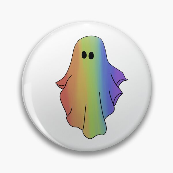 Item preview, rainbow ghost designed and sold by in-the-shade.
