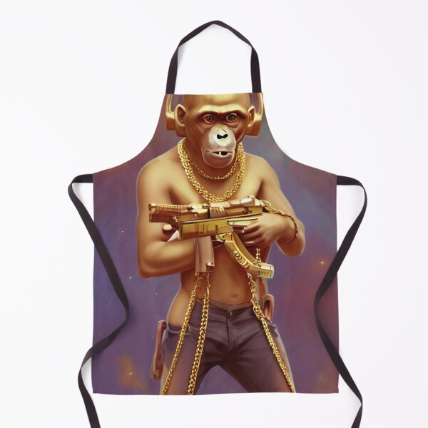 Item preview, Illegal Monkey Carrying A Gun  designed and sold by ShopSunday.