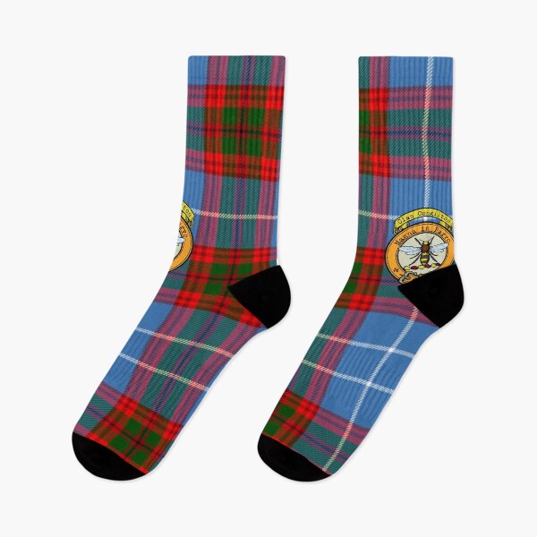 Aperçu de l'œuvre Tartan et écusson écossais Congilton créée et vendue par BagTown Clans.