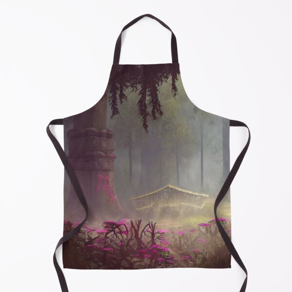 Item preview, Lost Forest Temple 3 - Throw Pillows and Prints. designed and sold by ScatterHub.