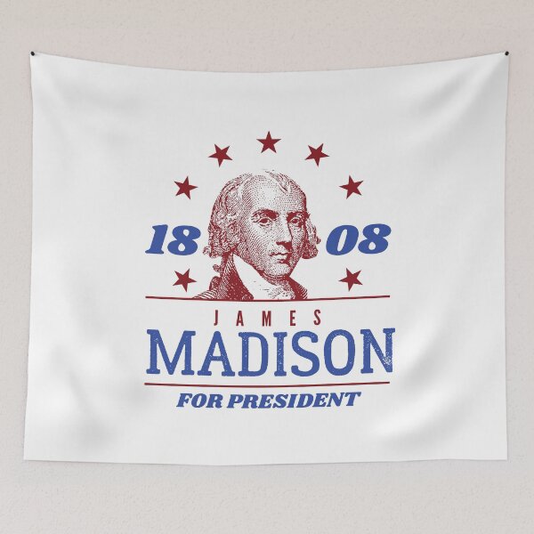 Item preview, James Madison Shirt 1808 Presidential Campaign Election  designed and sold by The Junto Shop.