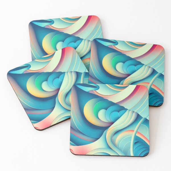 Item preview, Colourful Abstraction Artwork designed and sold by KOTOdesign.