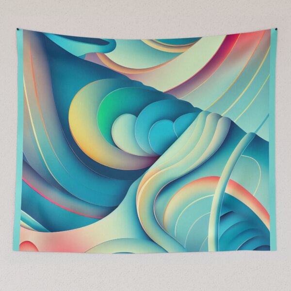 Item preview, Colourful Abstraction Artwork designed and sold by KOTOdesign.