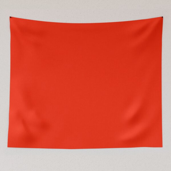 Item preview, Neon Red Absolute Solid Light Plain Color, Luminous Bright Electric Fluorescent Color designed and sold by ChaimaaKr.