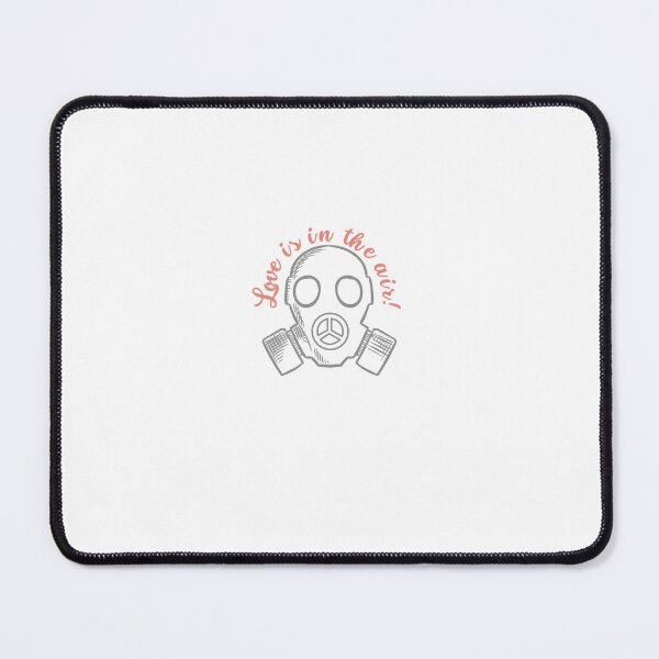 Item preview, Love is in the Air - Anti V-Day Gas Mask designed and sold by MelterSkelter.