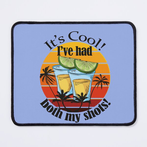 Item preview, It's Cool! I've had both my shots! Summer vibes- Funny get vaccinated shirt- VERSION 2 designed and sold by EvaWolf.