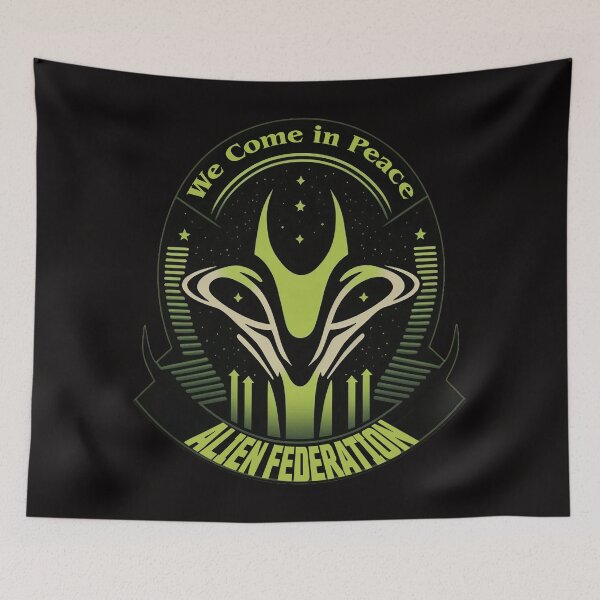 Item preview, ALIEN FEDERATION Midjourney AI Artwork designed and sold by davidjulie.