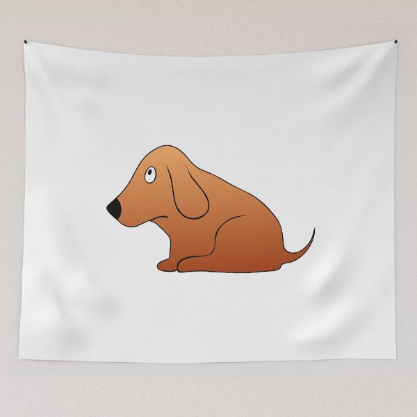 Item preview, Small sitting dog - canine devotion designed and sold by siloto.