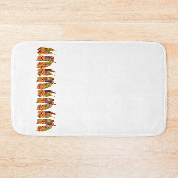 Item preview, African Fabric - A Touch of Kente Vertical Runner Design designed and sold by AfriStyleUK.