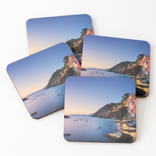 Item preview, Riomaggiore village at sunset. Cinque Terre, Liguria, Italy designed and sold by Stefano Orazzini.