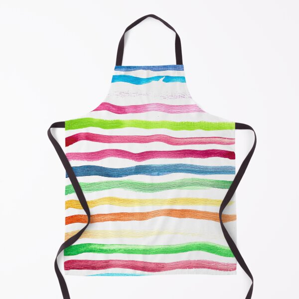 Item preview, watercolor handmade colorful lines pattern designed and sold by Pacika.