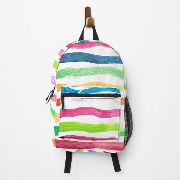 Item preview, watercolor handmade colorful lines pattern  designed and sold by Pacika.