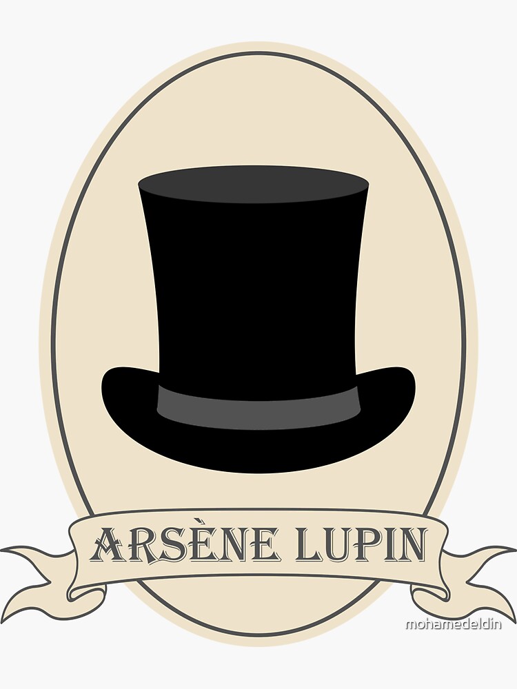 Arsene Lupin Sticker for Sale by mohamedeldin