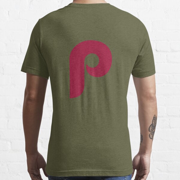 Go Phillies Vintage Style 90's P Essential T-Shirt for Sale by Mulberry  Fruits