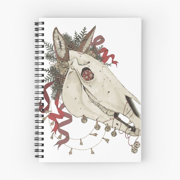 Item preview, Mari Lwyd greeting designed and sold by TRK-RA ⭐⭐⭐⭐⭐.