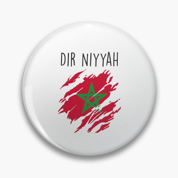 Item preview, Dir Niyyah Moroccan Flag Gift Soccer Team Jersey For Morocco Fans designed and sold by ollalla.