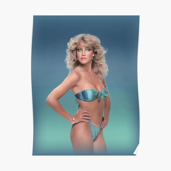 Heather Locklear Actress Poster For Sale By Hollywoodize Redbubble 5159