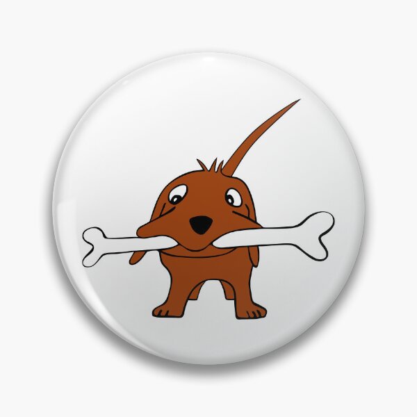 Item preview, Hungry dog with bone designed and sold by siloto.