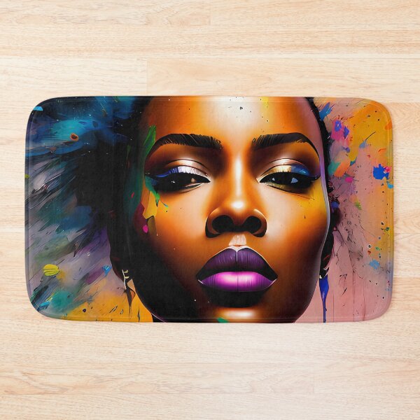 Item preview, Urban Woman Graffiti Oil Painting Splattered designed and sold by SableSyndciate.