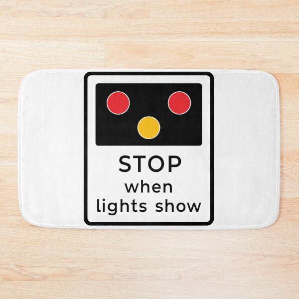 Item preview, Stop when lights shows  designed and sold by Green-over-red.