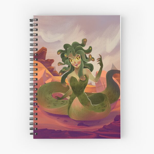 Item preview, Medusa Cartoon, Greek Mythology Character designed and sold by JWDesignInk.