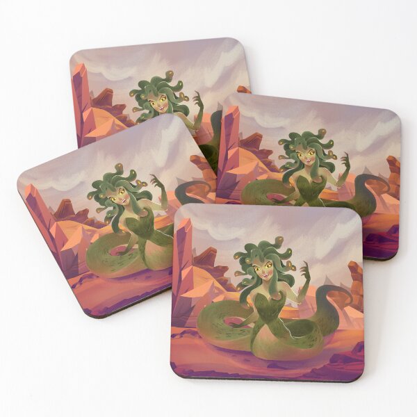 Item preview, Medusa Cartoon, Greek Mythology Character designed and sold by JWDesignInk.