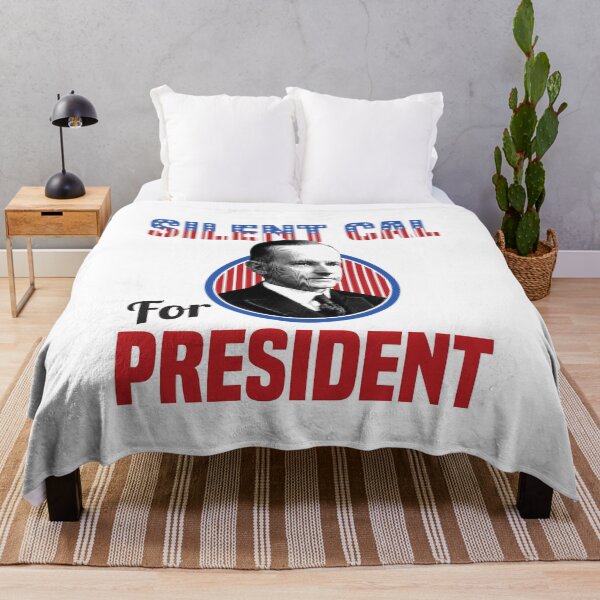 Item preview, Silent Cal President Calvin Coolidge designed and sold by The Junto Shop.