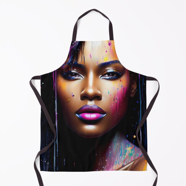 Item preview, Urban Woman Graffiti Oil Painting Splattered designed and sold by SableSyndciate.