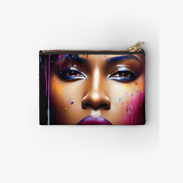 Item preview, Urban Woman Graffiti Oil Painting Splattered designed and sold by SableSyndciate.