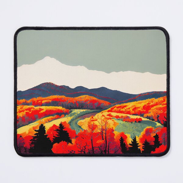 Item preview, Mountain Valley: Silkscreen Landscape designed and sold by Studio Axis.