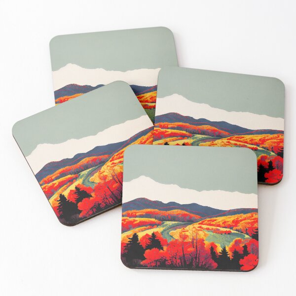 Item preview, Mountain Valley: Silkscreen Landscape designed and sold by Studio Axis.