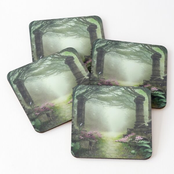 Item preview, Lost Forest Temple 4 - Throw Pillows and Prints.  designed and sold by ScatterHub.