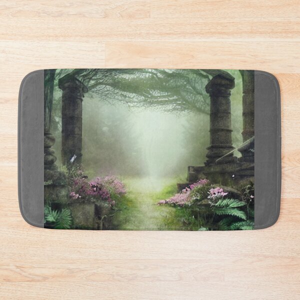 Item preview, Lost Forest Temple 4 - Throw Pillows and Prints.  designed and sold by ScatterHub.