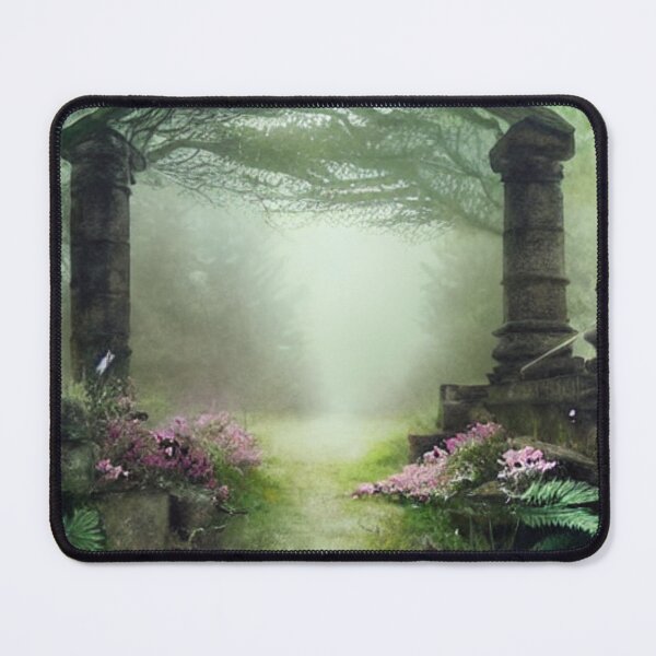 Item preview, Lost Forest Temple 4 - Throw Pillows and Prints. designed and sold by ScatterHub.