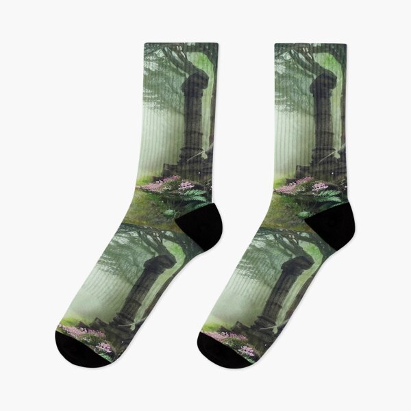 Item preview, Lost Forest Temple 4 - Throw Pillows and Prints.  designed and sold by ScatterHub.