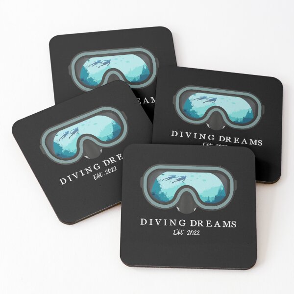 Item preview, Underwater Landscape Diving Goggles Diver designed and sold by sbachstroem.