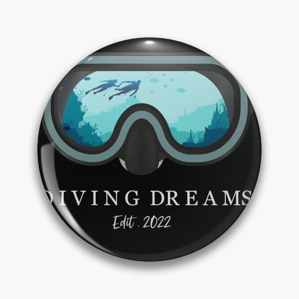 Item preview, Underwater Landscape Diving Goggles Diver designed and sold by sbachstroem.