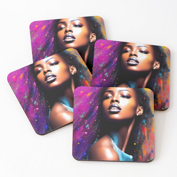 Item preview, Urban Woman Graffiti Oil Painting Splattered designed and sold by SableSyndciate.