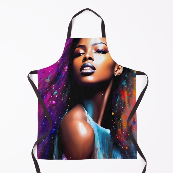 Item preview, Urban Woman Graffiti Oil Painting Splattered designed and sold by SableSyndciate.