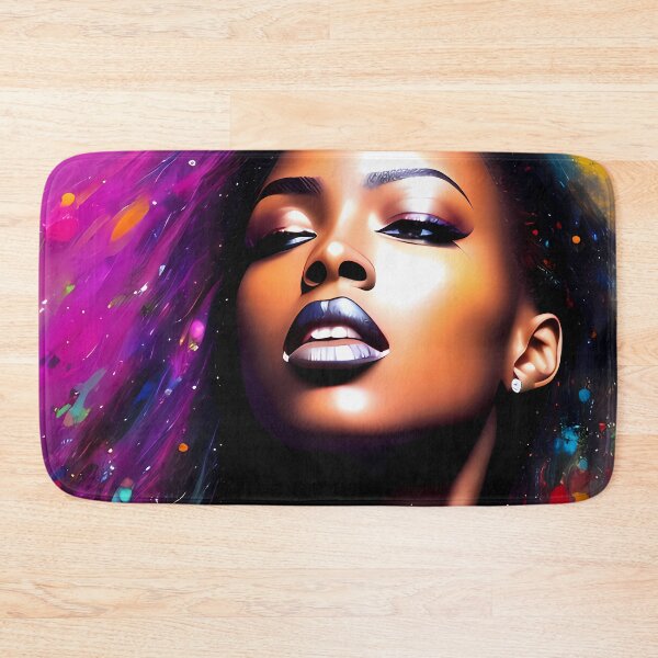 Item preview, Urban Woman Graffiti Oil Painting Splattered designed and sold by SableSyndciate.