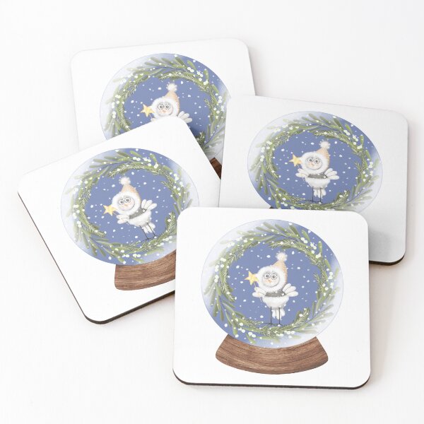 Item preview, Snow Globe Winter Wonderland Birds 1 designed and sold by TasimaDesign.
