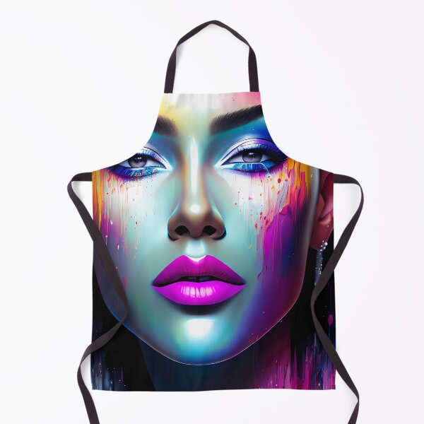 Item preview, Urban Woman Graffiti Oil Painting Splattered designed and sold by SableSyndciate.
